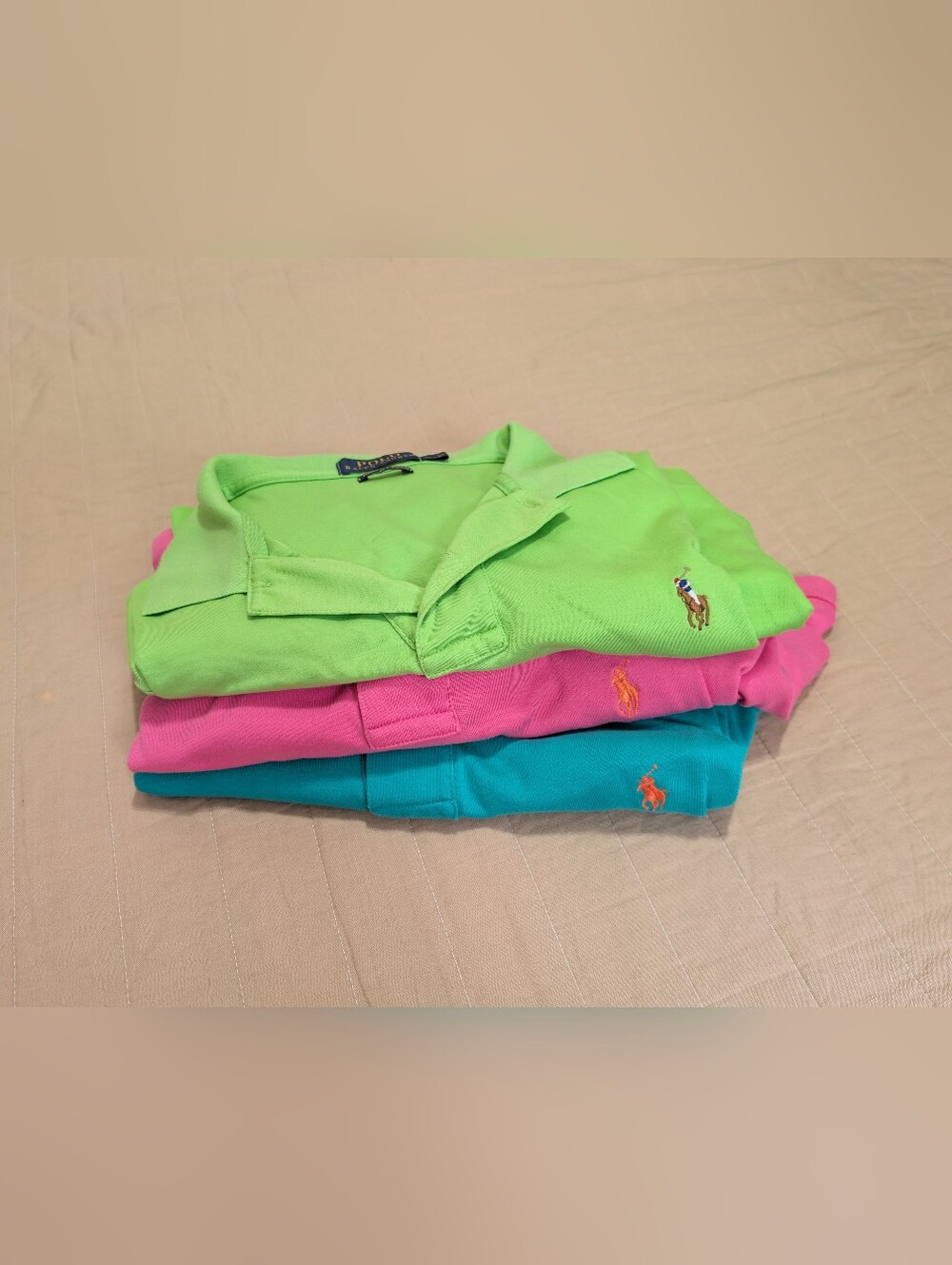 Bundle Of 3 Polo By Ralph Lauren Short Sleeve Polo Shirts